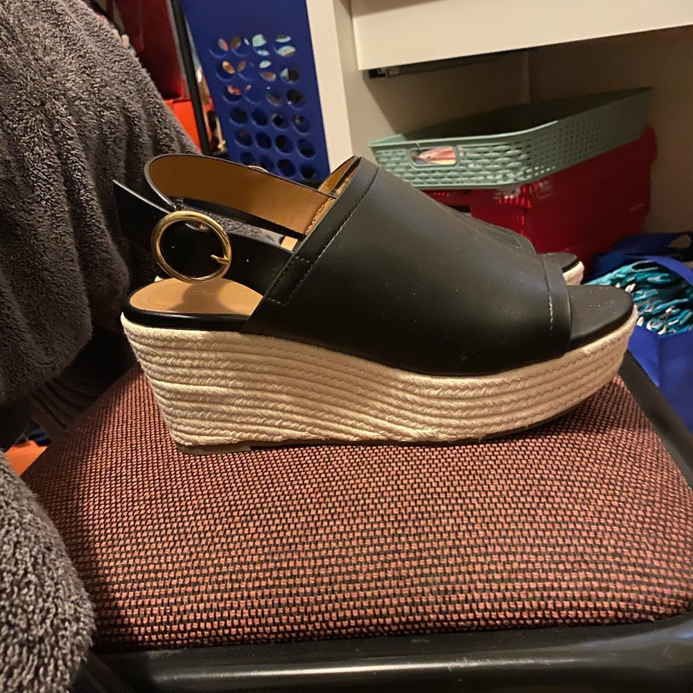 Almost new wedges.